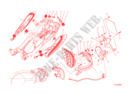 KENNZEICHENHALTER RÜCKLICHT für Ducati Diavel 1200 2015