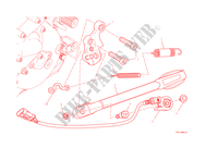 SEITENSTAENDER für Ducati Monster 1200 2014