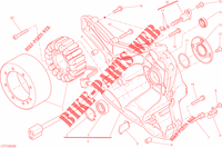 DECKEL / LICHTMASCHINE für Ducati Monster 797 Plus 2019